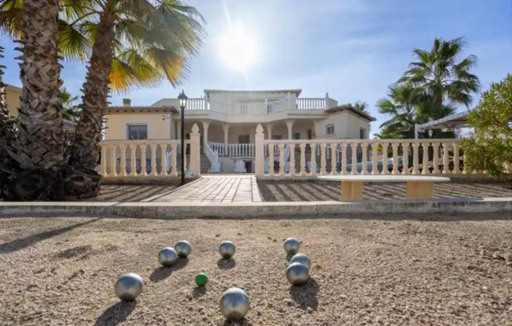 Villa Campos del Río Exterior foto